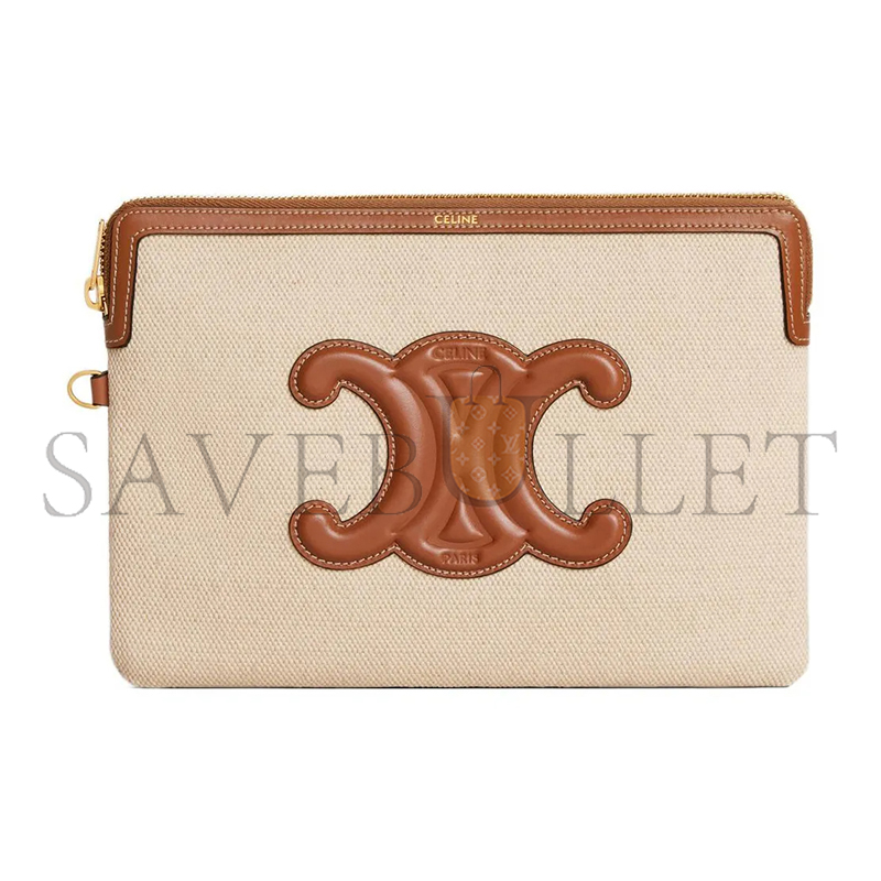 Ce1i*e small pouch with strap cuir triomphe 10j502ew1.02nt (25*17.5*1cm)